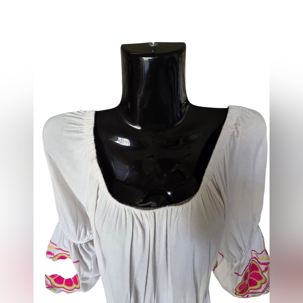 Boho Off Shoulder Top - Picture 4 of 5